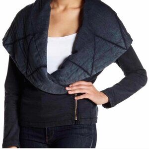 Young Fabulous and Broke Brina Quilted Collar Jacket (Med)